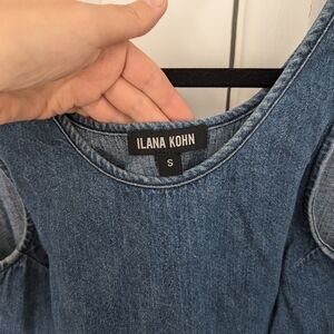 Ilana Kohn Denim Blue Tank